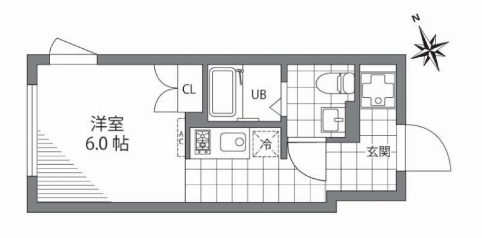 ミニマムに暮らそう?【築浅物件！！】の間取り図