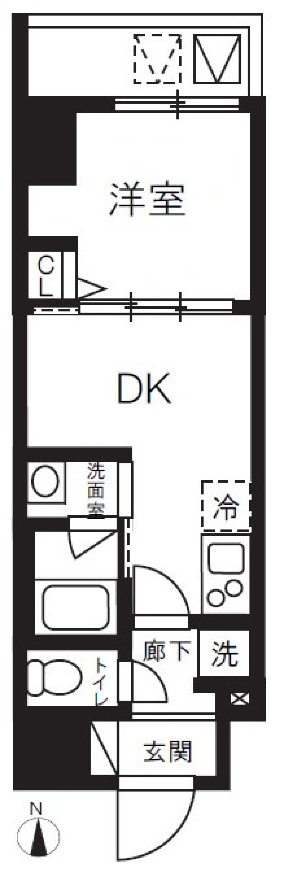 (仮称)台東区竜泉1丁目マンション 1301号室の間取り図