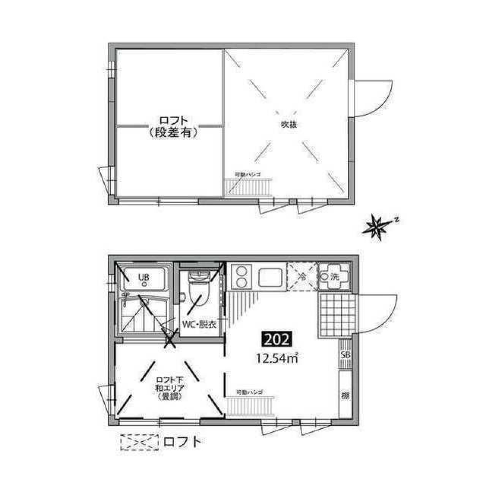 ”和エリア”ってなに？！の間取り図