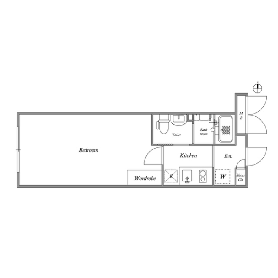 ＧＲＡＮ　ＰＡＳＥＯ中野　0207の間取り図