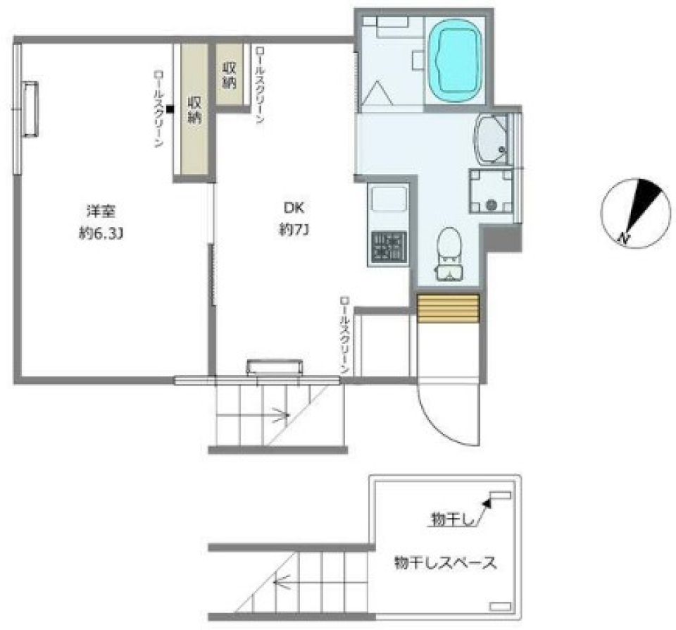 大井5丁目戸建Ⅱの間取り図