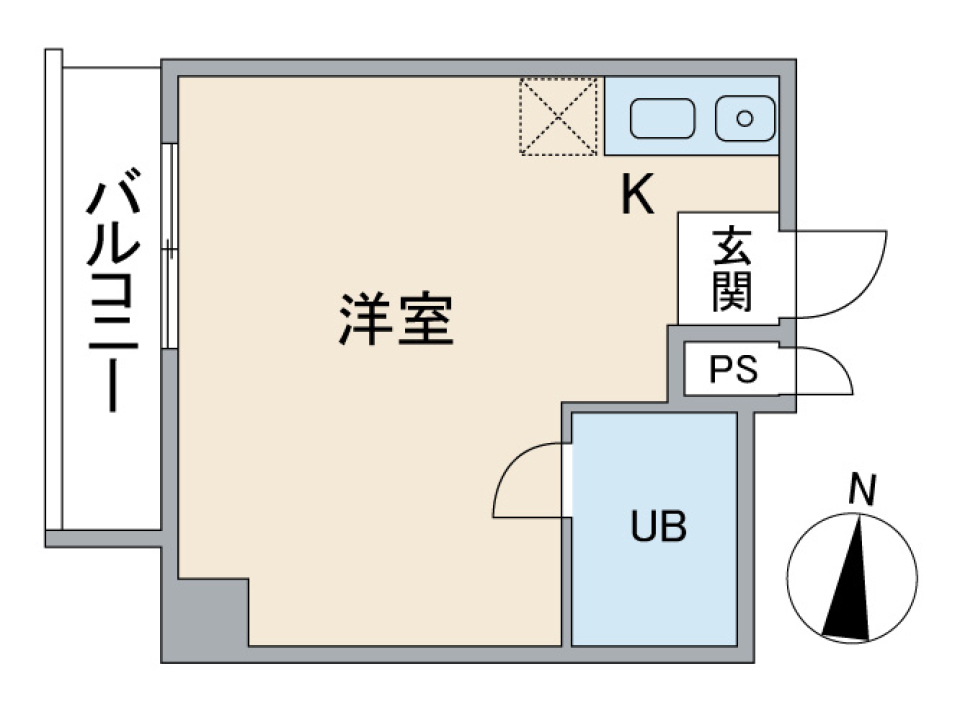 エクセルアビタシオン　506の間取り図