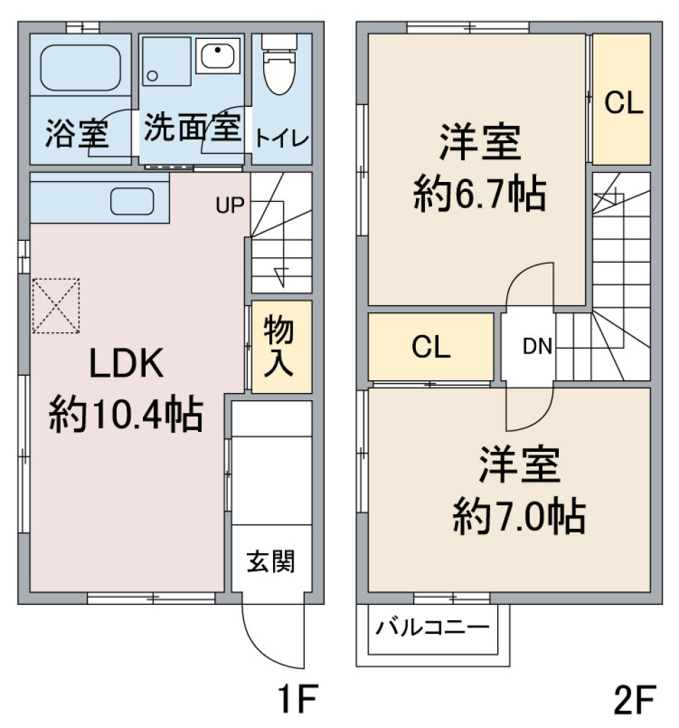 シンフォニア　103の間取り図