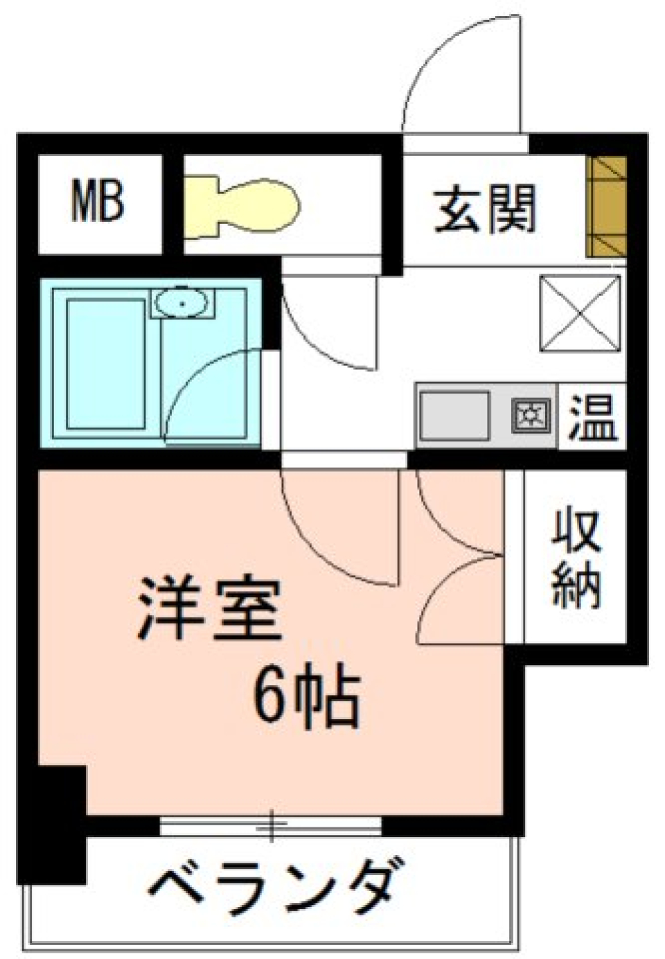 Ａｔともえ　405の間取り図