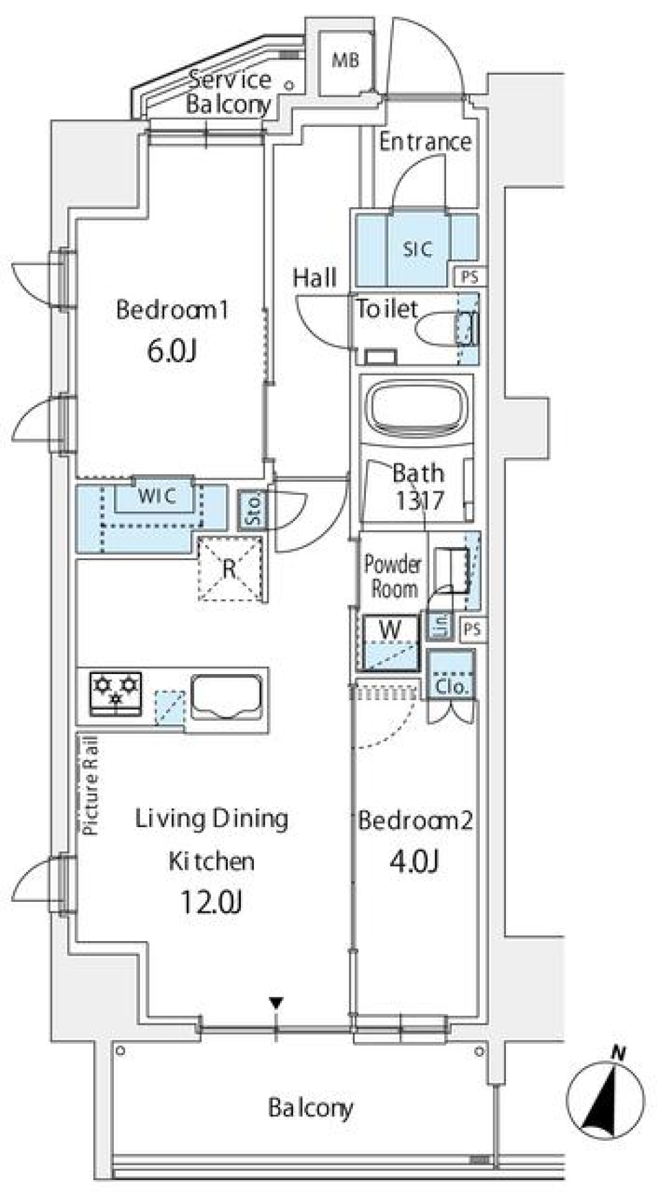 【新築】目黒川のまにまにの間取り図