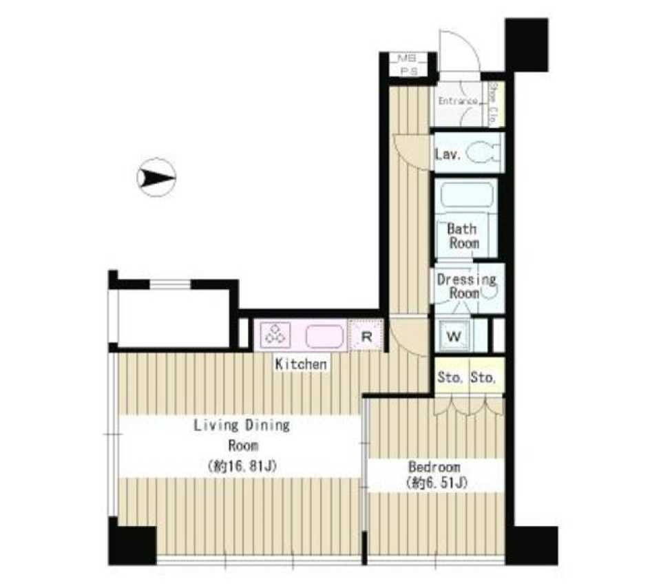 Ｃｒｅａｒｅ麹町　305の間取り図