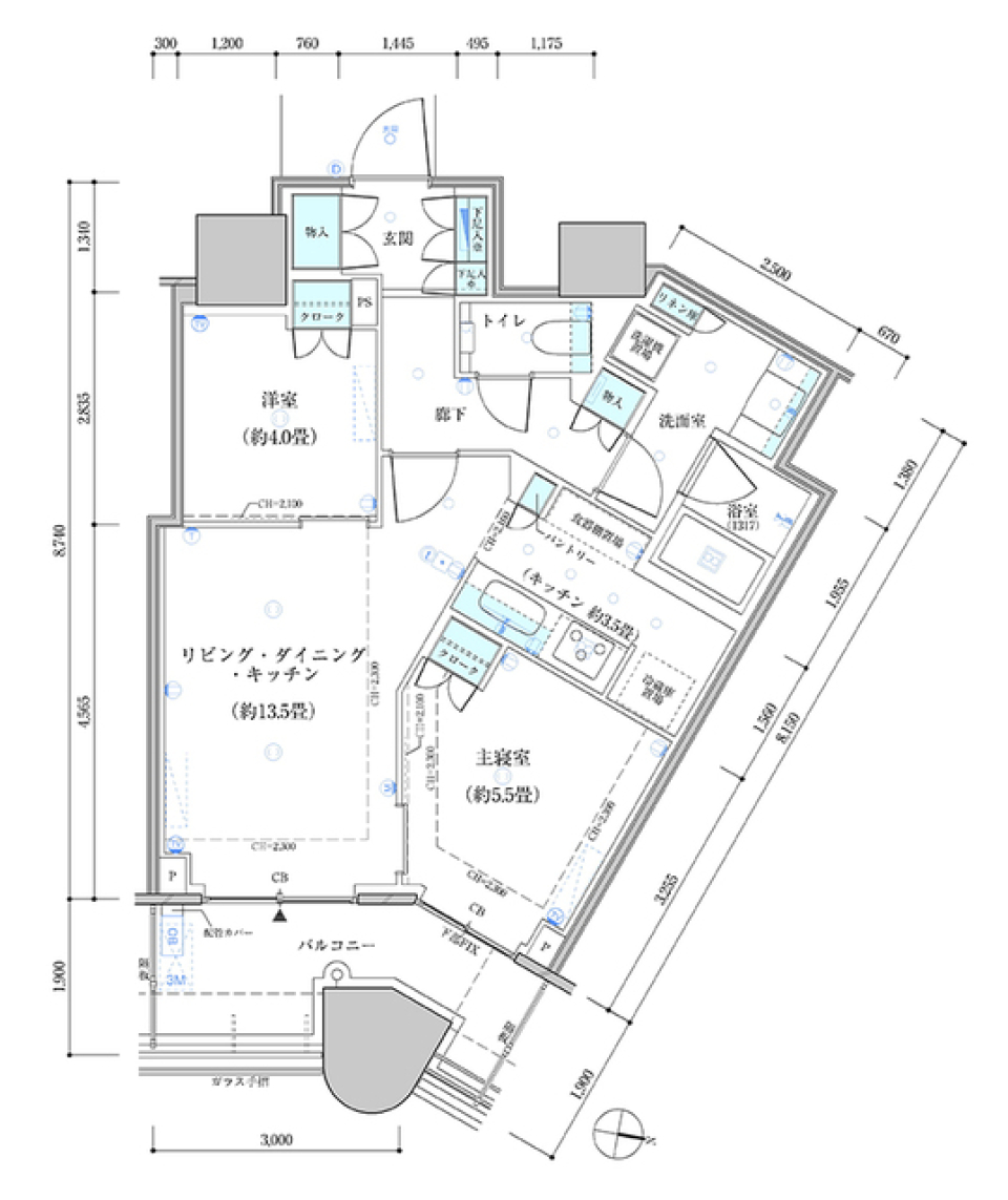 【駐車場有】多彩なライフスタイルを実現するにはの間取り図