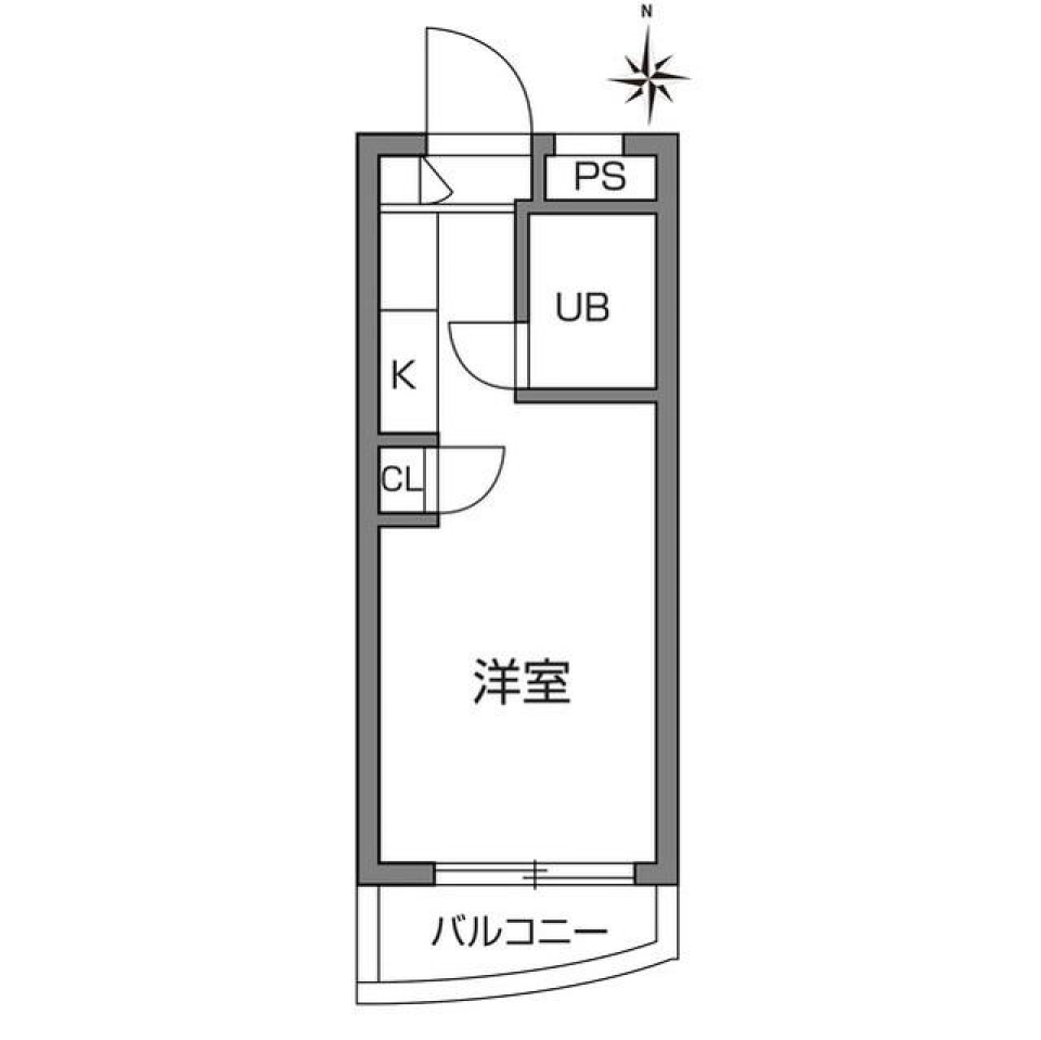 ピアクレスト仙川 302の間取り図