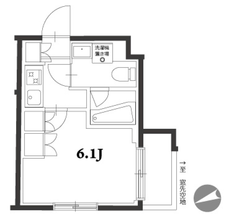 【ペット可】サラリーマンとねこの間取り図