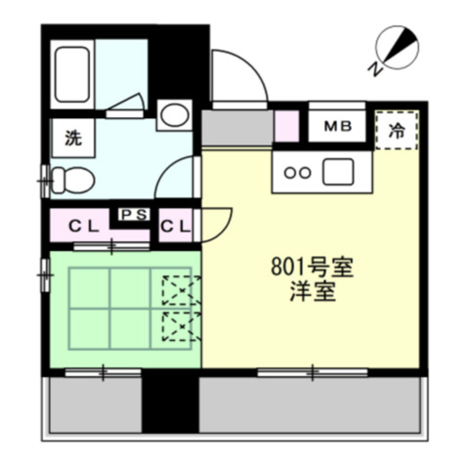 小上がりでおやすみなさい。の間取り図