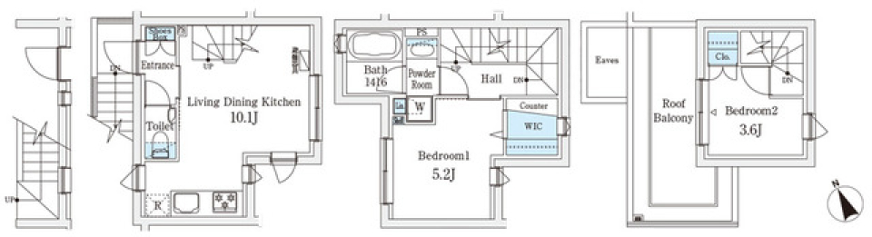 憧れの2階建てを二人の手で。。。の間取り図