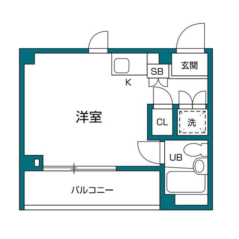 ソロイースト・サンクチュアリの間取り図