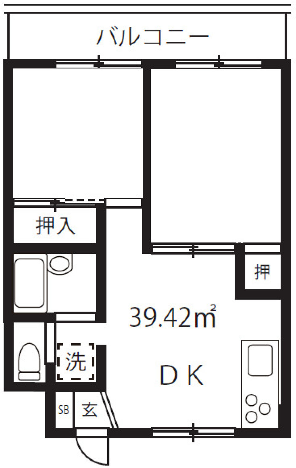 小さな空間、無限の可能性の間取り図