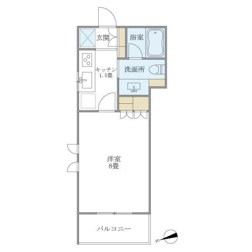 コンパクトな空間の詩学の間取り図