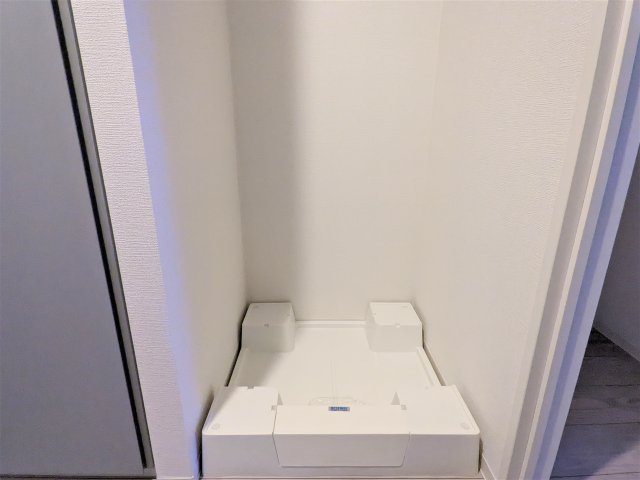 室内に洗濯機も置けちゃいますよ！