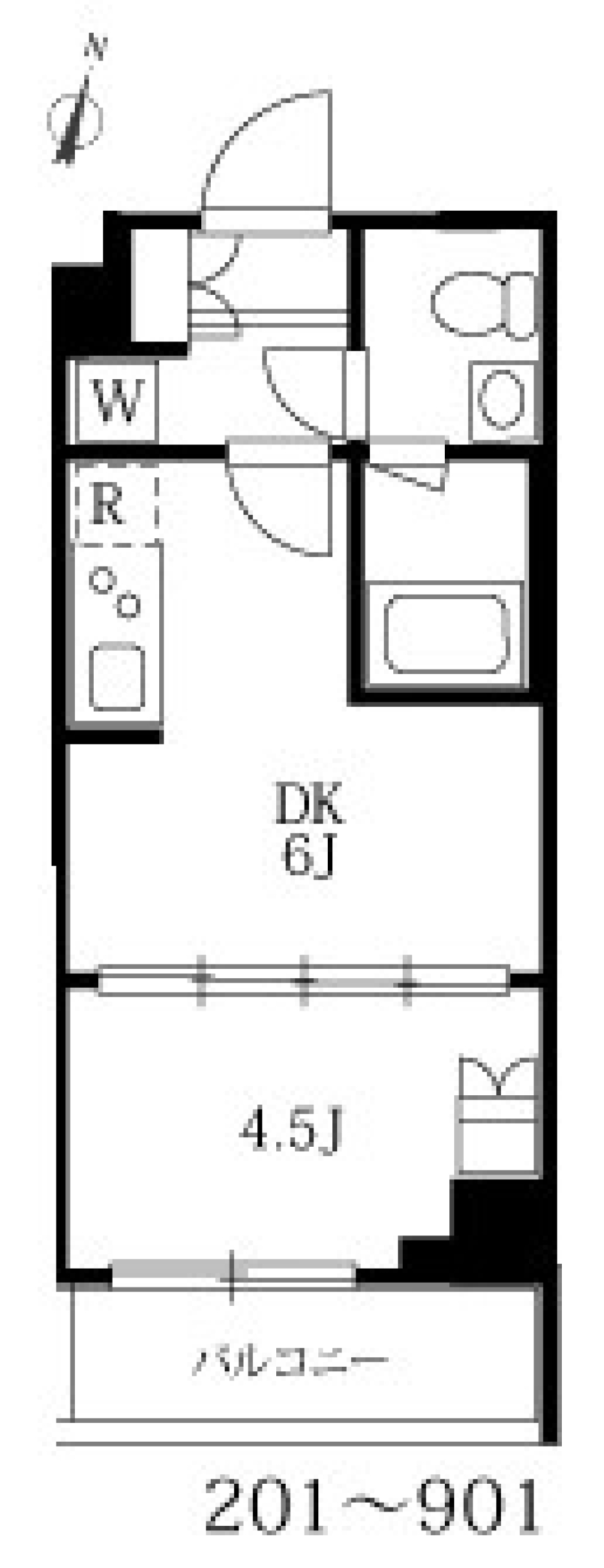 デザインと利便性が詰まったお部屋！の間取り図