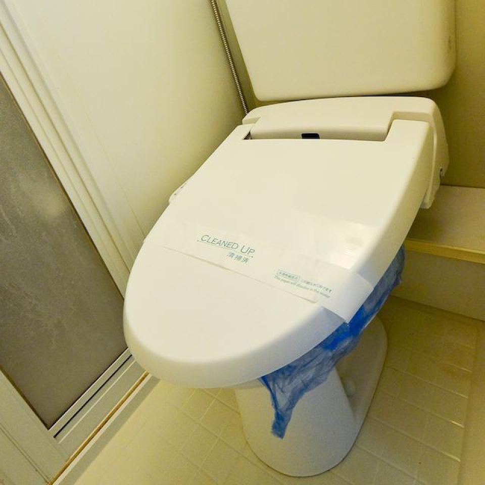 トイレの様子。