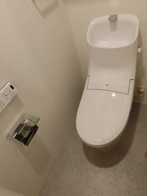 トイレの様子。※写真は同タイプ住戸です。