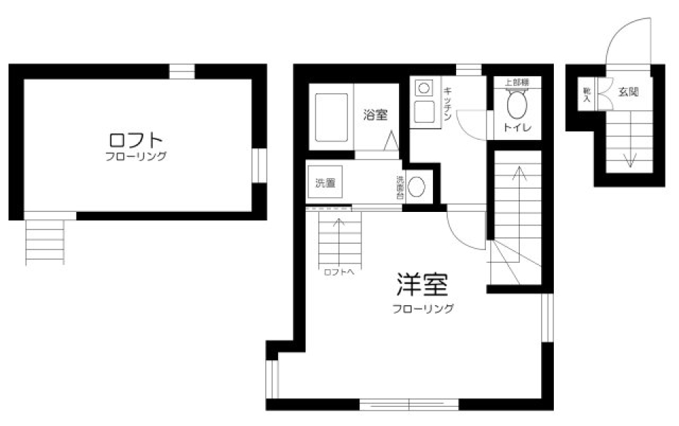 ディープな街”蒲田”で今日もお店を開拓の間取り図