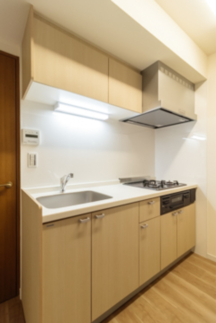 キッチンはシンプル
※写真は同タイプ住戸です。