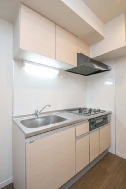 三口コンロのキッチンです！
※写真は同タイプ住戸です。