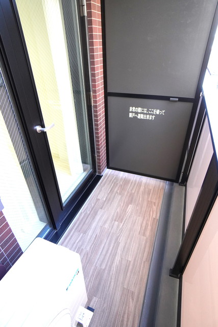 バルコニーです。
※写真は同タイプ住戸です。