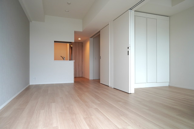 １１．４帖のLDKです。※写真は同タイプ住戸です。