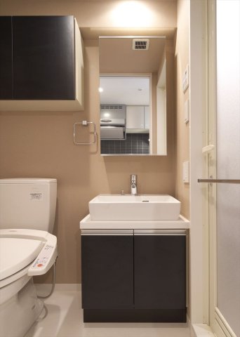 洗面j台とトイレは一緒
