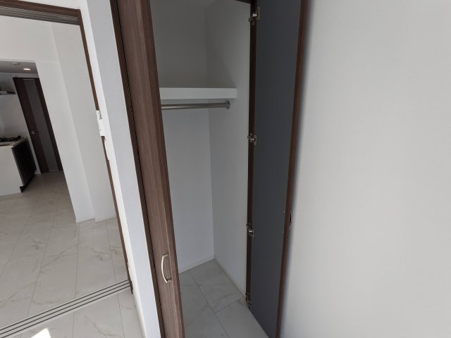 収納を開けた時の様子。