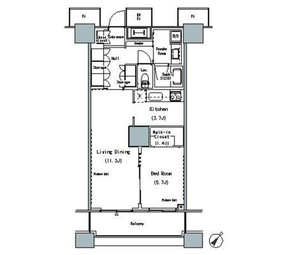 心跳ねる明るい生活をの間取り図