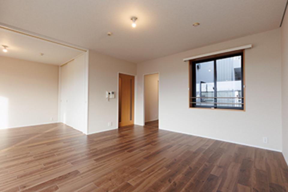 11.9帖の広さ。※写真は同タイプ住戸です。