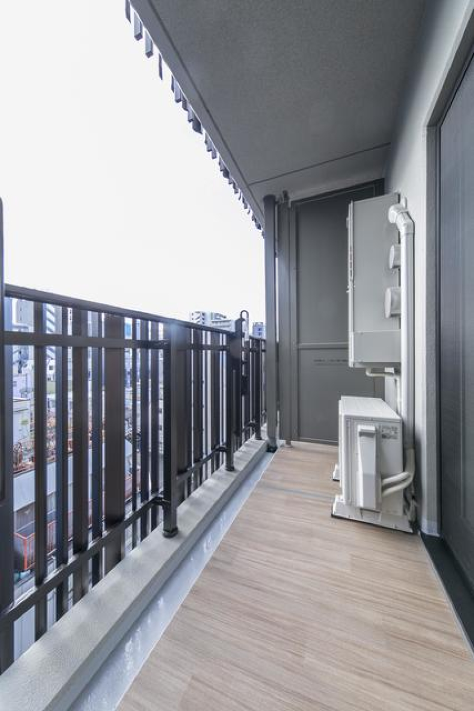ベランダもあります
※写真は同タイプ住戸です。