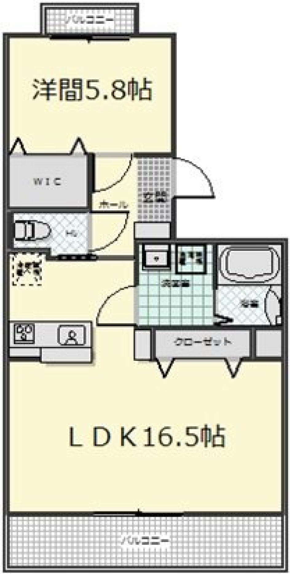 chilling time の間取り図