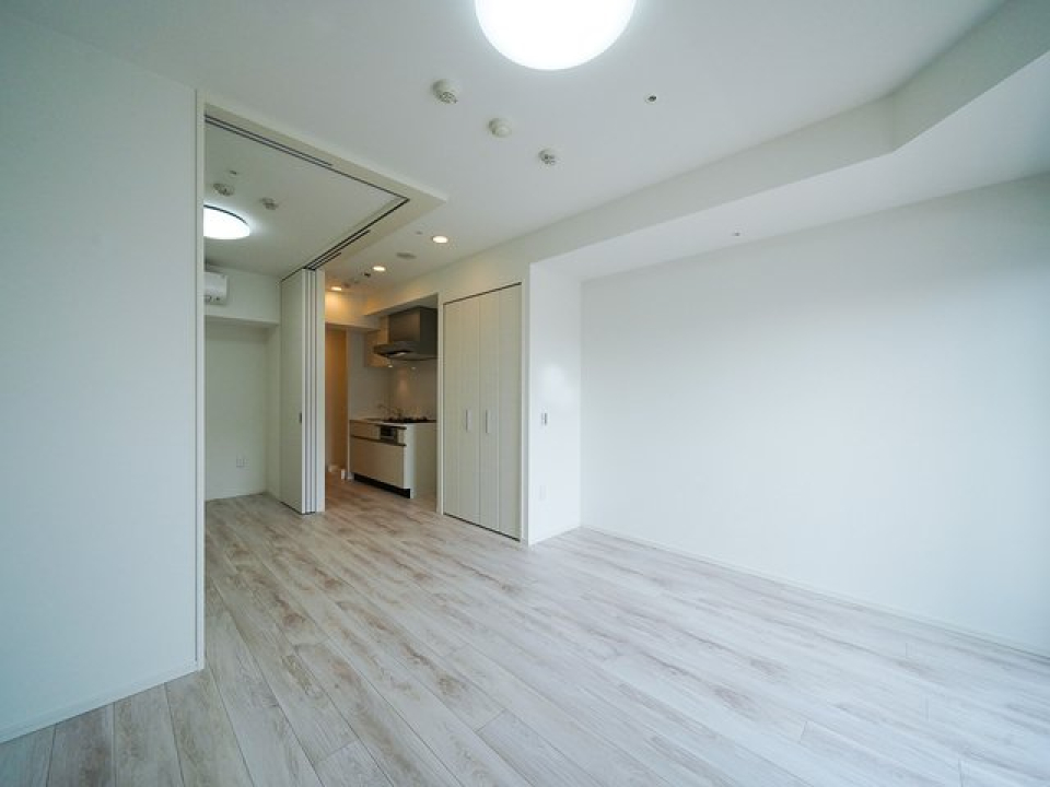 家具を置いていない時の様子。※写真は同タイプ住戸です。