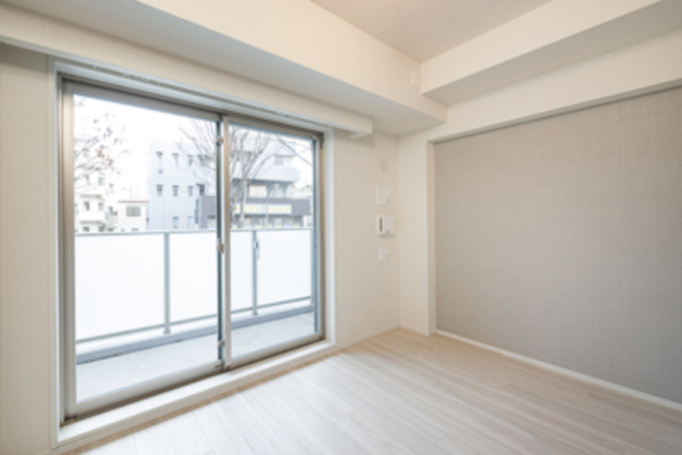 グレーウォールが素敵ですね！※写真は同タイプ住戸です。