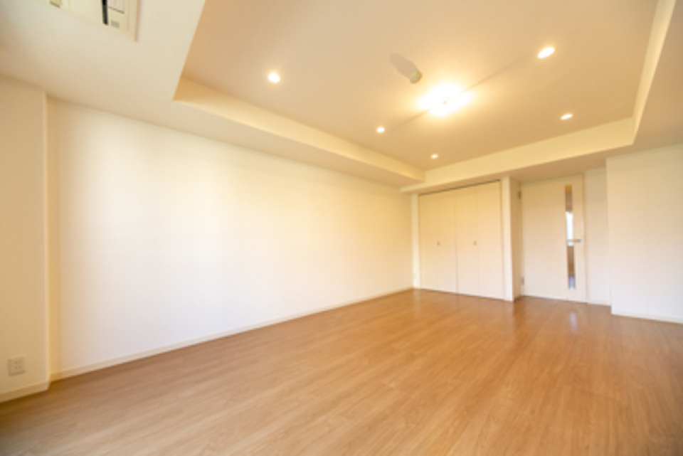 13.1帖のリビングダイニングです。※写真は同タイプ住戸です。
