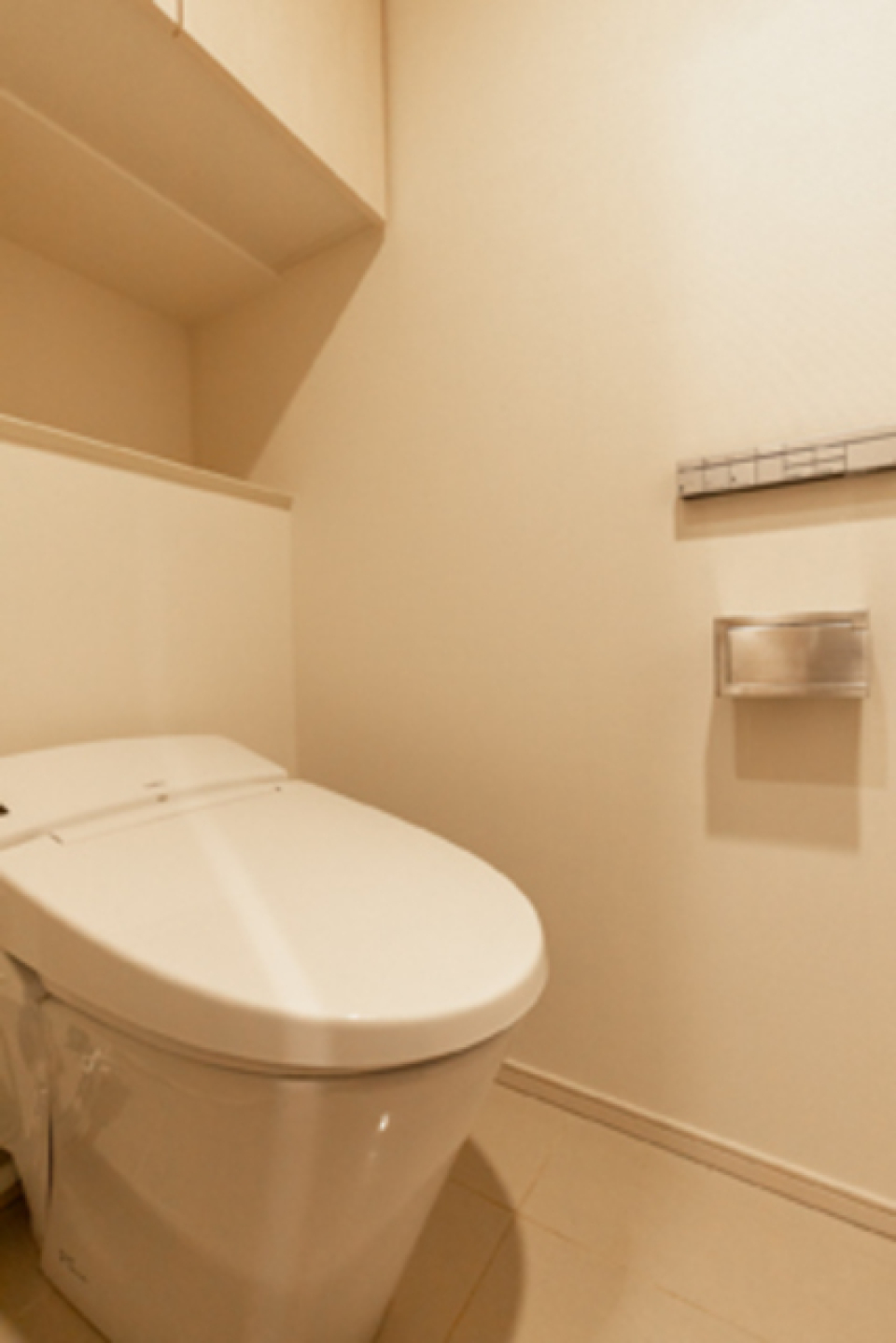トイレの様子。※写真は同タイプ住戸です。
