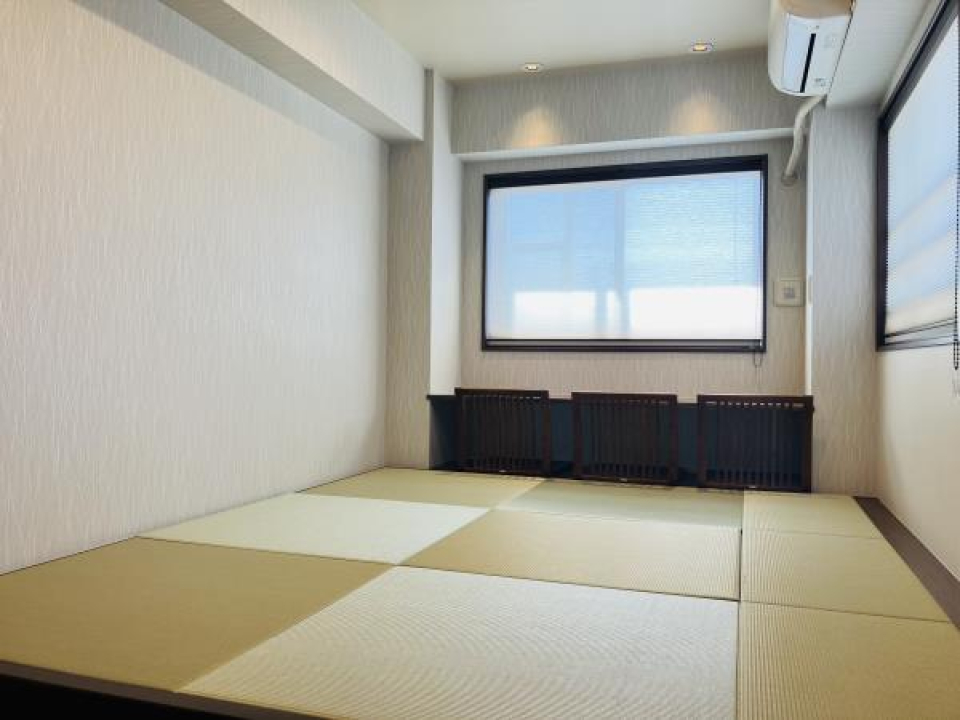 4.5帖の和室。