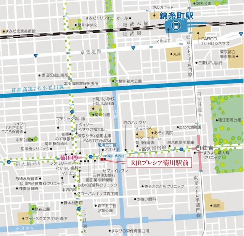 地図周辺