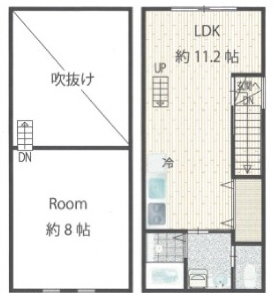 桜丘の恋物語 - ひとり暮らしの甘酸っぱい日々の間取り図