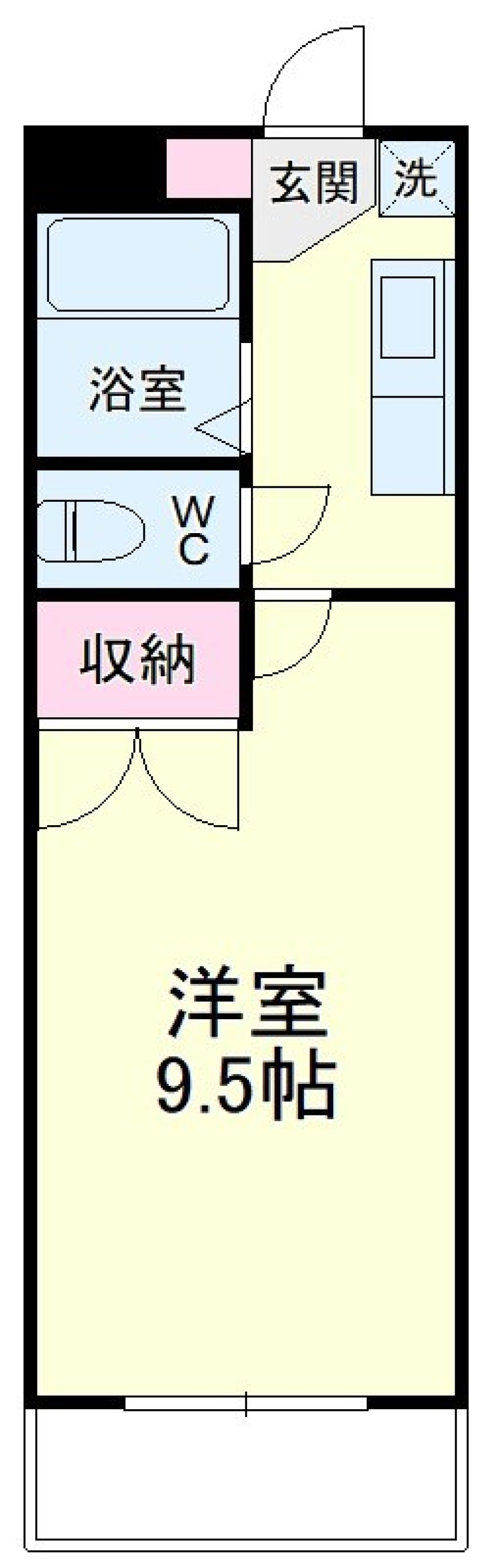そこらじゅう赤だらけ！？の間取り図