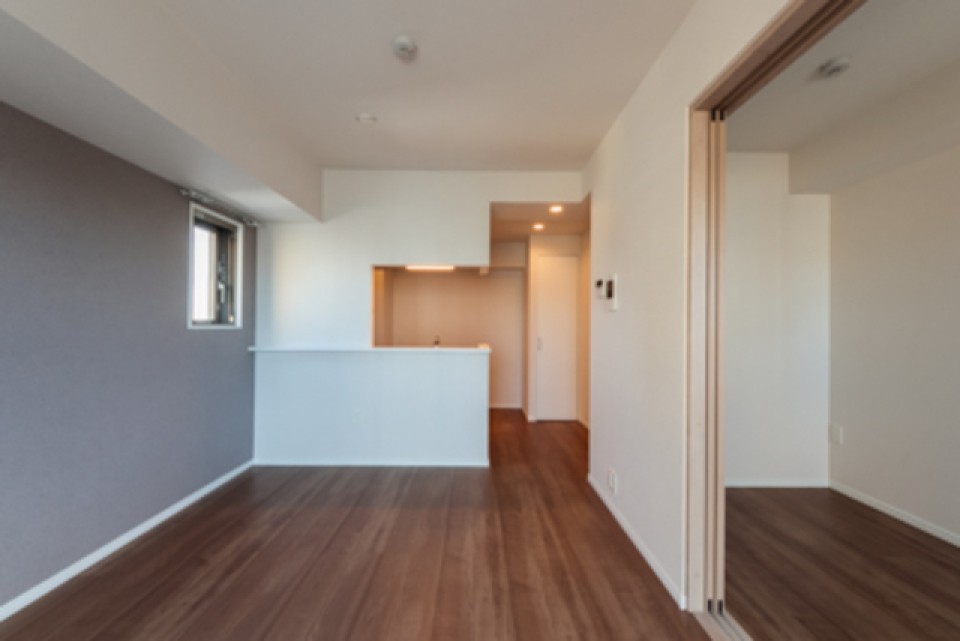 11.1帖のLDKです。※写真は同タイプ住戸です。