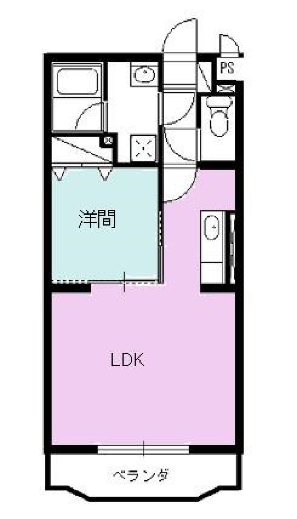 愛らしい生活を送りたくての間取り図