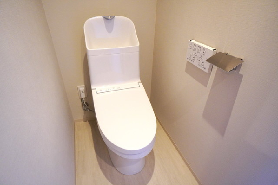 トイレです。シンプルな造りです。
※写真は同タイプ住戸です。