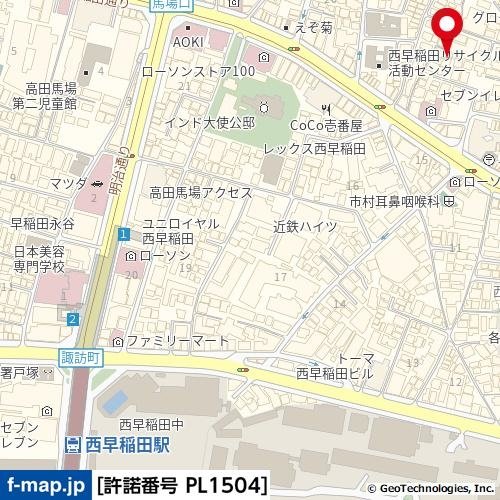 周辺地図。