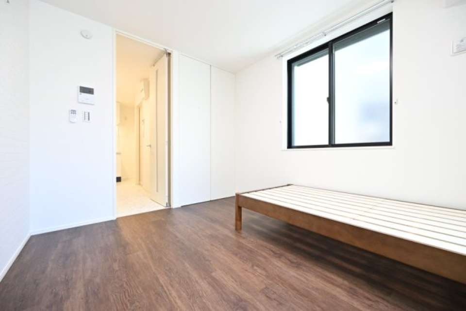 お部屋のインテリアを自分好みにしやすいお部屋です。