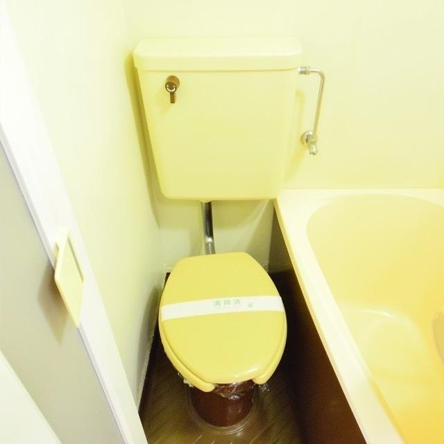 シンプルなトイレです。