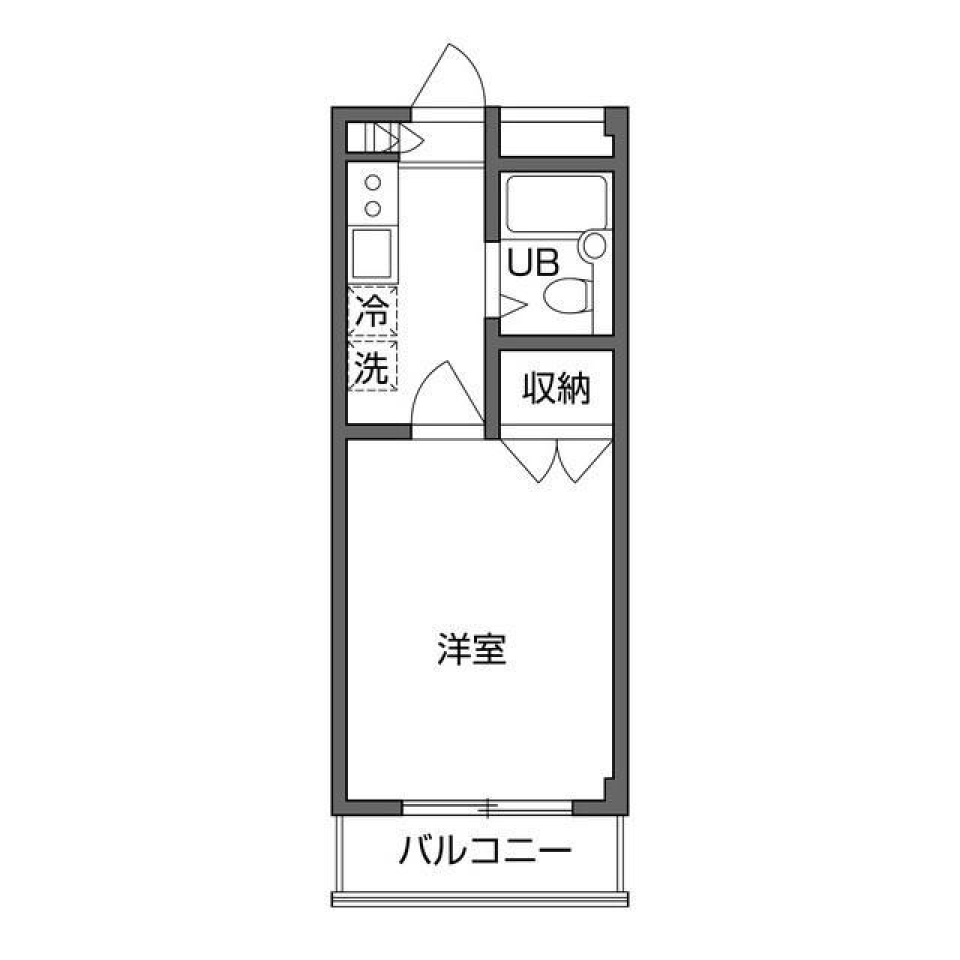 飾らないのんびりとした生活を世田谷で。の間取り図