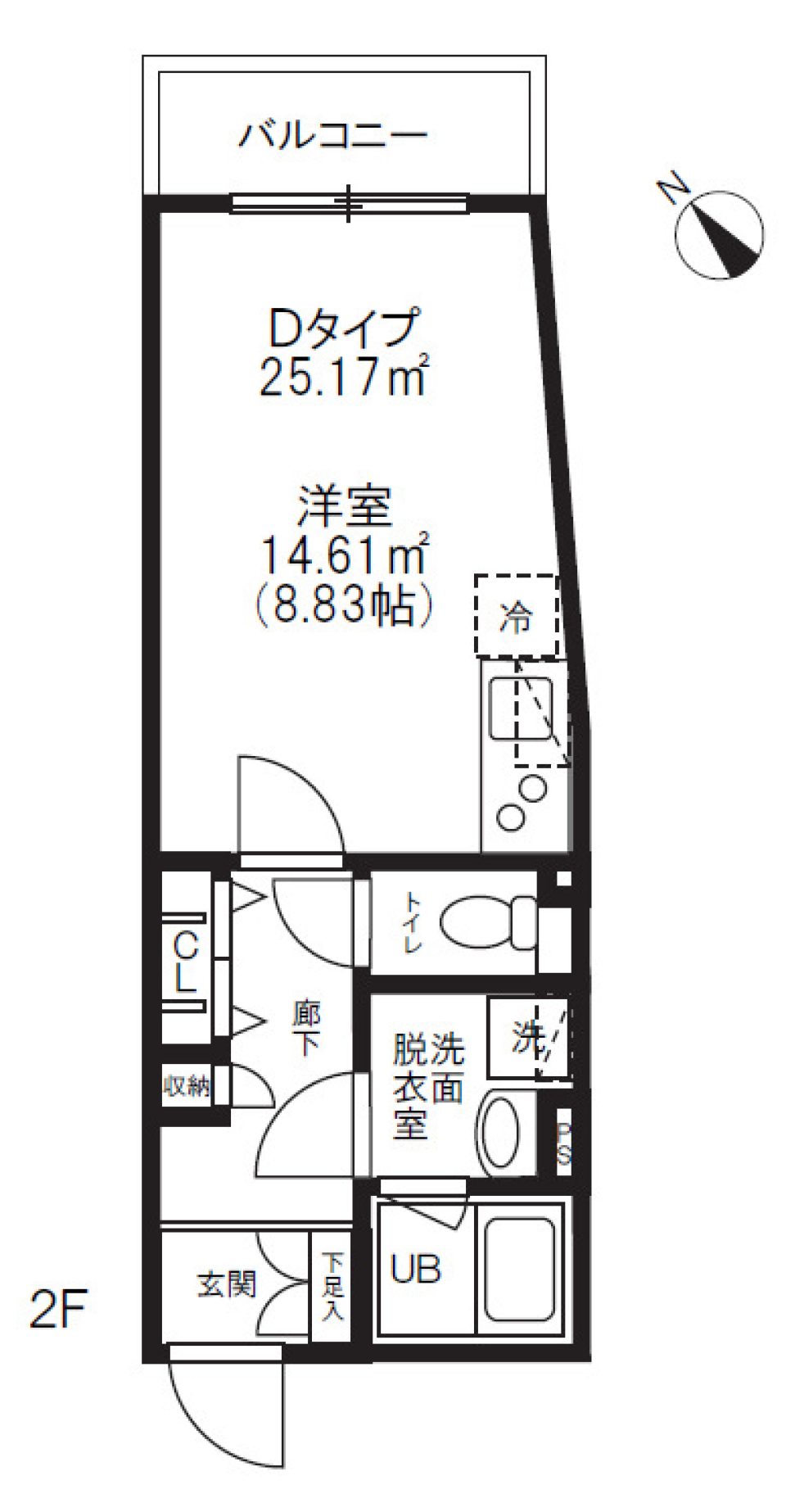 一緒に成長していける部屋[新築]の間取り図