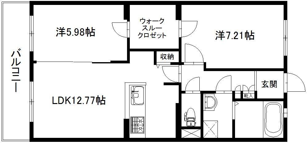 ふたり暮らしにぴったりの物件